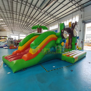 Castillo inflable con tobogán combinado, brincolín comercial, castillo inflable para niños, chateau gonflable - Product Image 2