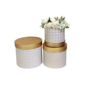 Cajas de flores redondas de lujo, embalaje de rosas, florería, caja de regalo para fiesta de boda, venta al por mayor - Product Image 4