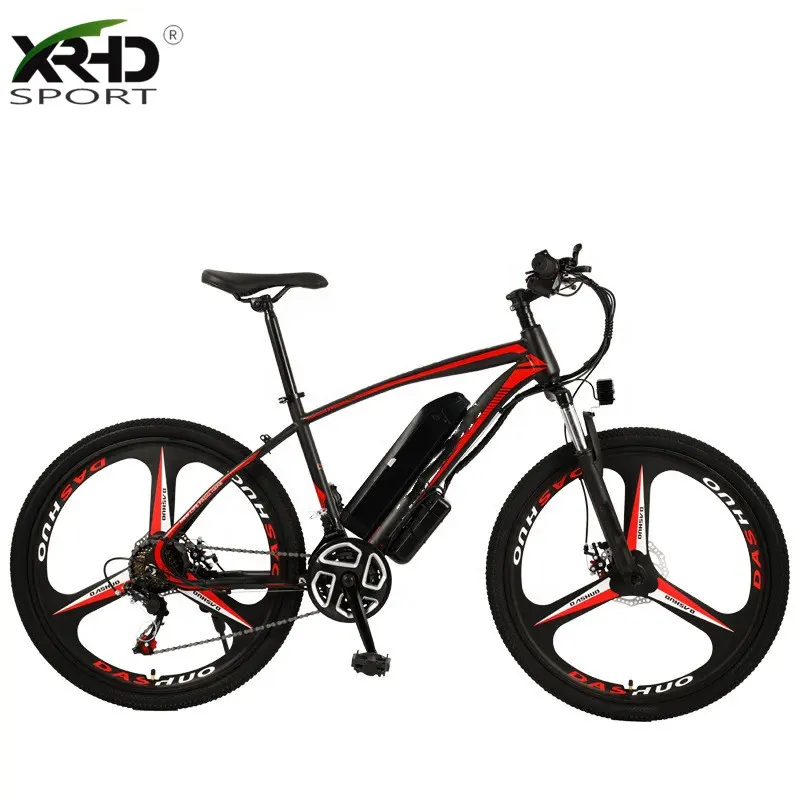 26 Inch Mountainbike Lithium Batterij Voor Volwassen Variabele Snelheid Elektrische Fiets