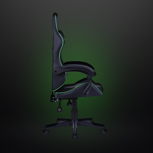 Silla <span class=keywords><strong>Gamer</strong></span> Ejecutiva Ajustable de Cuero Negro para Oficina, Silla Giratoria Reclinable para Niños, Muebles de Oficina de Alemania - Product Image 3