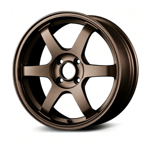 รังสี <span class=keywords><strong>TE37</strong></span> <span class=keywords><strong>Sonic</strong></span> Style ล้อปลอม17 18 19 20 "21" 22 "5X114.3 5x112 PCD แบบกำหนดเองเหมาะสำหรับ Civic GTR Supra BMW Audi Tesla Mustang - Product Image 3