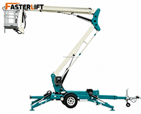 FASTER LIFT Nacelle élévatrice articulée tractable motorisée 10-24m