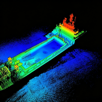 Scanner Lidar GreenValley LiGrip H300 360 MLS con Software OEM, Laser SLAM, PPK e RTK per Rilevamento Proprietà e Misurazione Volumetrica