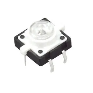 Novos produtos quentes 4 Pin Terminais De Agulha Curta LED Luz Tact Switch