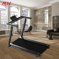 Mini tapis roulant électrique pliable avec écran LED, matériau ABS, design portable
