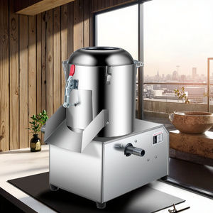 เครื่องล้างและปอกมันฝรั่ง เครื่องหั่นเผือก เครื่องปอกและหั่นมันฝรั่ง เครื่องทำความสะอาดแครอทและมันฝรั่ง งานฝีมือเยอรมัน - Product Image 3