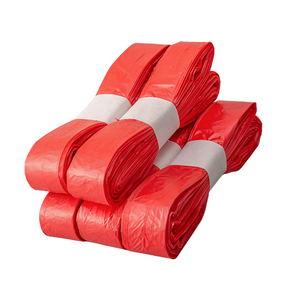 Bolsas de recambio de cubos de pañales para bebés compatibles con pañales Genie Revestimientos de plástico biodegradables Color rojo personalizable - Product Image 1