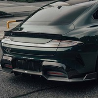 Accessoires aérodynamiques tactiques Simone pour Xiaomi SU7 : Kit de déflecteurs avant, canards arrière, aileron arrière et persiennes de fenêtre