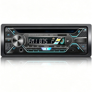 เครื่องเล่น MP3 ในรถยนต์แบบ 1 Din ยูนิเวอร์แซล พร้อมระบบแฮนด์ฟรี วิทยุ FM ช่อง USB SD รองรับไฟ 12V 24V - Product Image 1