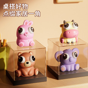 Juguetes de descompresión populares con ojos saltarines, dispositivo antiestrés con forma de mascota, juguete pequeño de ventila con ojos móviles, venta al por mayor - Product Image 4