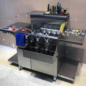 Bustier à glace pour bar de cocktail, amovible en extérieur, personnalisé, amovible, bac à glace, sous le bar, station de bar, 10 pièces - Product Image 3