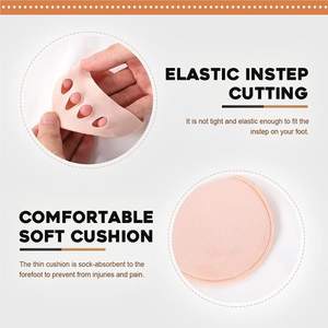 Coussin d'avant-pied en nid d'abeille en Silicone pour femmes, chaussures à talons hauts, Blister de pied, Caretoes, semelle intérieure, tapis respirant, soulagement de la douleur - Product Image 6