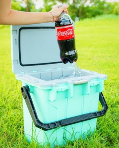 Glacière Refroidisseur 20QT Injection Plastique Camping <span class=keywords><strong>En</strong></span> Plein Air 4WD Portable Glacière <span class=keywords><strong>De</strong></span> Qualité Alimentaire PP Matériel Refroidisseurs - Product Image 6