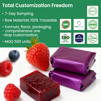 LIFEWORTH Greens Superfood Chews ODM Probiotiques Fibres Supplément Nutritionnel Végétal Marque Privée Digestif Fabricant en Gros
