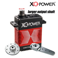 XQ POWER XQ-S9150D 180kg 16.8V Servomoteur robotique industriel programmable à engrenages en acier sans balais avec encodeur magnétique pour usage intensif