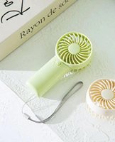 Großhandel Niedlicher Mini-Handventilator in Verschiedenen Farben Wiederaufladbarer Tragbarer Kühlventilator für Sommergeschenke