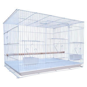60x43x41cm personnalisé grand gros gros fil de fer oiseau élevage Pigeon perroquet Cage grand métal oiseau perroquets canari Cage - Product Image 1
