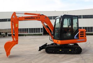 Mini-pelleuse sur chenilles CDM6060 G4-YN 5,8 tonnes, équipement de terrassement pour la construction routière, haute qualité - Product Image 2