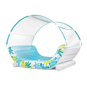 <span class=keywords><strong>Intex</strong></span> 56294 nuevo toldo de tela inflable isla sombrilla piscina salón balsa doble flotante con portavasos - Product Image 3
