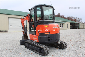 95% Neuf 3,5 tonnes Marque de premier plan U35 en bon état Excavatrice d'occasion Marque de premier plan U35 Mini-excavatrice à balancier latéral en vente - Product Image 6