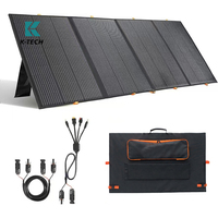 Haute efficacité 400w extérieur Portable photovoltaïque pliable pour centrale électrique sac à dos caravane Rv étanche utilisant
