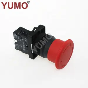 LAY5-ES542 turno di rilasciare di emergenza del fungo push button switch