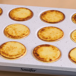 Sonifer SF-6103 ménage 1200W Offre Spéciale plaques ronde 12 trous facile électrique mini automatique pancake maker machine - Product Image 5