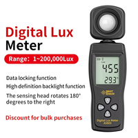 Vente en gros - Luxmètre AS803 - Résolution 0,1 LUX - 2 échantillons/secondes - Détecteur de luminosité - Testeur de luminosité - Photomètre de lumière visible