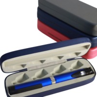 Étui de transport pour stylos en cuir PU, étui rigide pour stylos, organiseur de rangement pour stylos