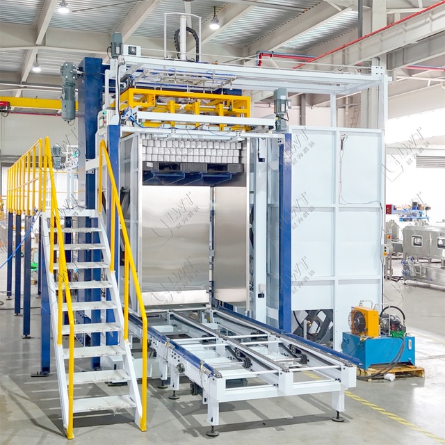 LWT Depalletizer Definition Depalletizing Systems Solutions Empty Bottle Stacker Palletizer Empty Bottle Unloading Machine