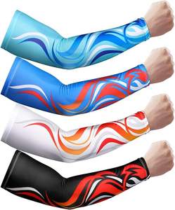 ปลอกแขนสำหรับกิจกรรมกลางแจ้งพิมพ์ลายดิจิทัลแบบเต็มรูปแบบแขน UPF50ป้องกันแสงแดด UV + การปรับแต่ง - Product Image 5