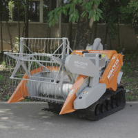 Moissonneuse-batteuse agricole à chenilles WN-CH15 9,5 kW 1100 mm