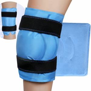 Alivio del Dolor, Gel Reutilizable para Lesiones en las Piernas, Compresa de Hielo para Envolver Todo el Rodilla, Postoperatorio, Logotipo Personalizado - Product Image 1