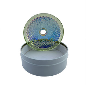 Bio disco coloreado Vidrio de energía cuántica Ion negativo Alpha Spin 10 cm Energía escalar Bio disco - Product Image 4