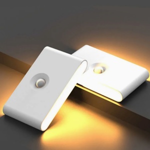 <b>LED</b> Cone Wall Lamps with <b>USB</b> Rechargeable <b>Light</b> <b>Lights</b> Sensor Girls Beside Lamp for Bedroom Bedside Wall Mounted - Product Image 1