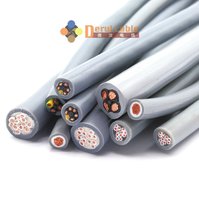 PUR High Flexible Cable for Automatic Industrial Robot CE/ISO/ROHS Certified Multiple Custom Hybrid Cable