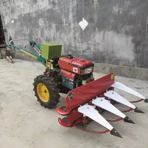 Tractor para caminar de 20 caballos de fuerza, Máquina manual de 2 ruedas con herramientas cultivadoras