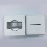 Emballage en pulpe moulée gaufrée personnalisée de qualité supérieure biodégradable, boîte écologique pour appareils électroniques intelligents