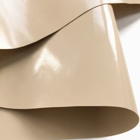 Tissu de bâche en polyester/acrylique tricoté uni enduit de PVC, antistatique, imperméable, anti-moisissure et anti-huile pour aquariums et bassins