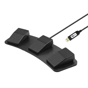 Transcription Foot Control USB Foot Switch Foot Control Keyboard Compatible with Windows XP/Win 7