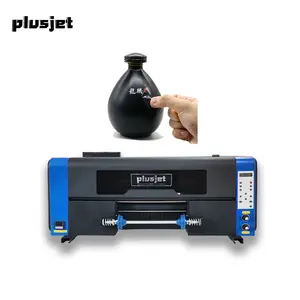 Plusjet A3 골드 실버 Ab 필름 Uv DTF 인쇄 기계 프린트 헤드 TX800 PJ-30W3 병 컵 스티커 프린터 라미네이터