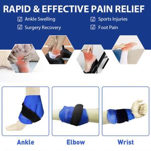 Popular Elastic Gel <b>Packs</b>, <b>Ice</b> <b>Packs</b>, Cold Treatments, Practical Cold Compress Bags for Treating <b>Foot</b> and Ankle Injuries - Product Image 6