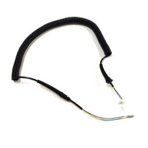 4x24awg Welch allyn thiết bị điện xoắn ốc cáp cuộn dây mở rộng với giảm căng thẳng - Product Image 2