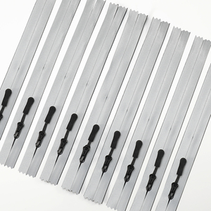 Nhà Máy oco tùy chỉnh in không thấm nước dây kéo phản quang chất liệu <span class=keywords><strong>PVC</strong></span> chống nước đóng cửa Zip Dây Kéo không thấm nước cho quần áo - Product Image 2