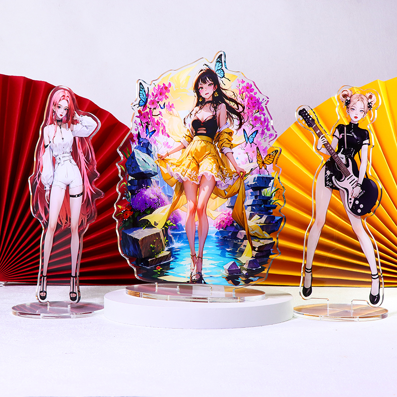 Custom Clear Acrylic Anime Standee Personalized