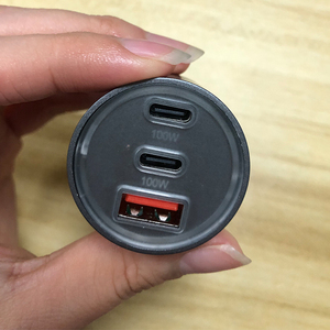 Cargador <span class=keywords><strong>de</strong></span> Coche USB C <span class=keywords><strong>de</strong></span> 60W con 3 Puertos, Ultra Compacto, Carga Rápida para <span class=keywords><strong>iPhone</strong></span> 16 15 - Product Image 3