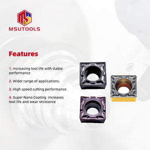 Insertos de Carburo Indexables SCMT09T3 SCMT 09T304 09T308 para Torneado, Portaherramientas de Torno, Insertos de Carburo OEM - Product Image 4