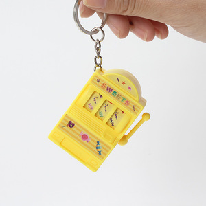Máquina de Lotería <span class=keywords><strong>Digital</strong></span> de Simulación con Manivela, Modelo 00105, de Dibujos Animados, Educativa, Mini Llavero de Plástico, Regalo Divertido - Product Image 4