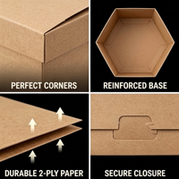 Emballage Chic Cube pour Boîtes Cadeaux Contenants en Carton Texturé Personnalisés pour Entreprises de Vente au Détail Commande en Gros