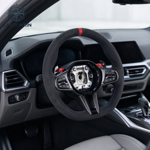 Volant chauffant personnalisé en fibre de carbone pour Toyota A90 GR Supra MK4 MK5 G80 2019 2020 2021 2022 2023 2024 2025 2026 - Product Image 5